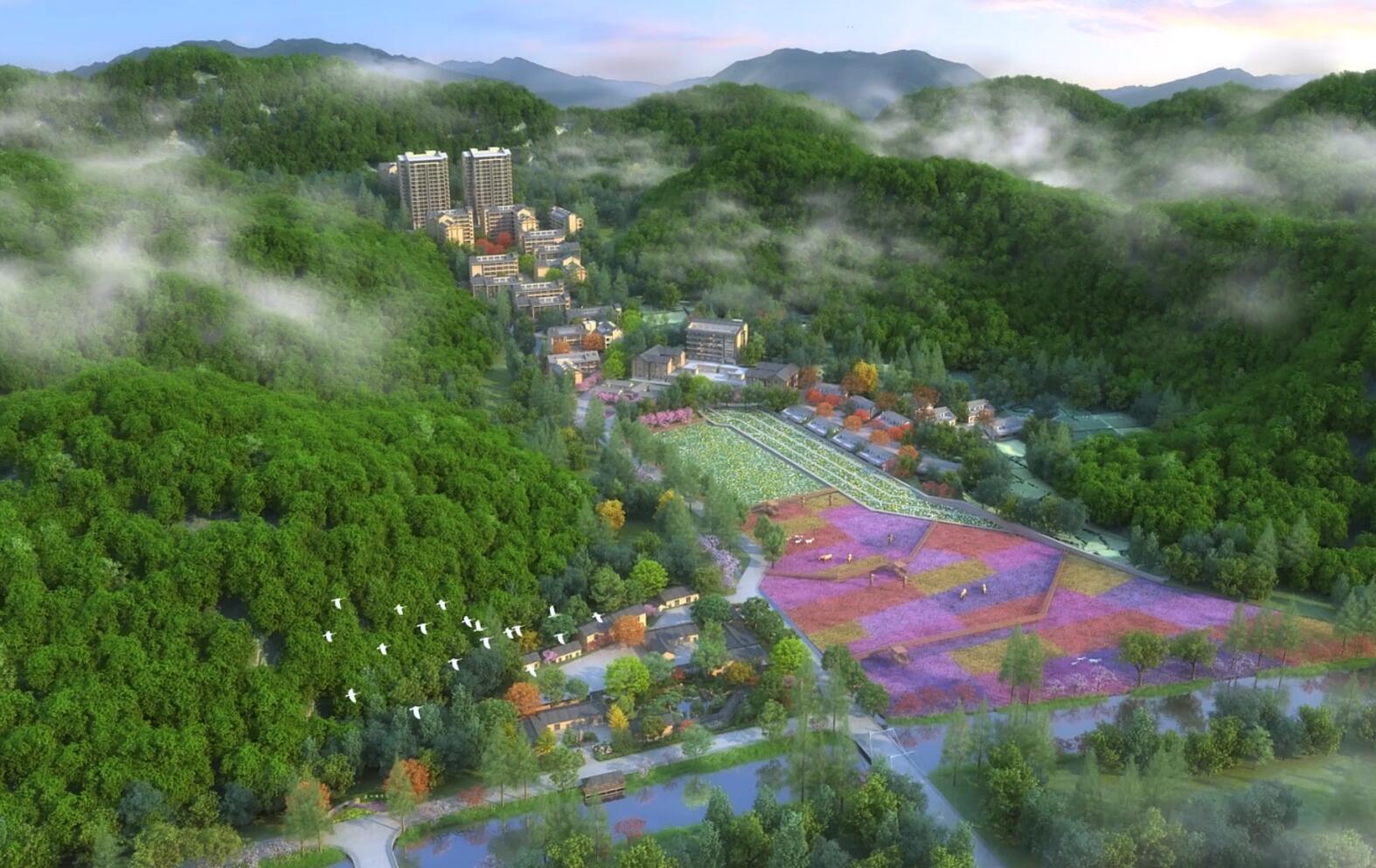 度假村規(guī)劃設(shè)計(jì)三維動(dòng)畫(huà)宣傳片制作